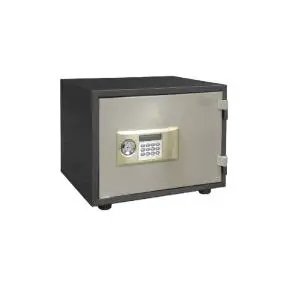 Casier de dépôt de coffre-fort ignifuge de sécurité numérique en acier pour la banque de bureau à domicile F350CDL