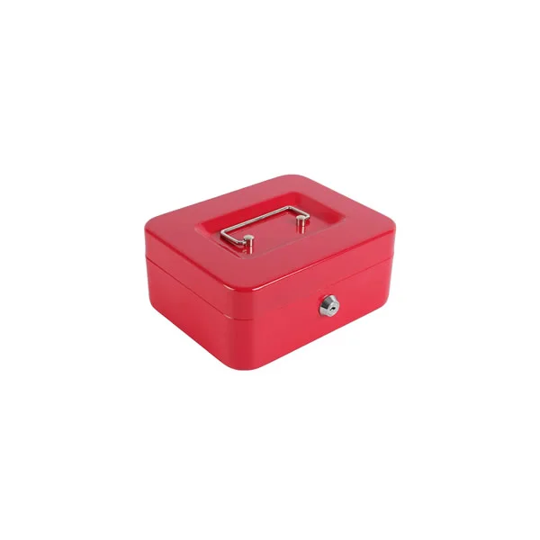 กล่องเงินสดขนาดเล็กพร้อมถาดใส่เงินแบบถอดได้, ตู้เซฟเงินพร้อมกุญแจล็อค C200-K