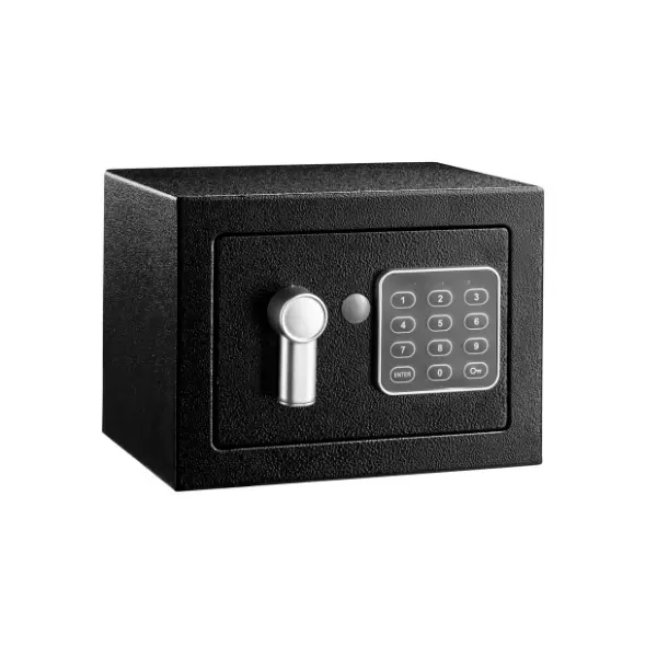 Сейф мини безопасности размера красочный электронный стальной для безопасности К17АБ домашнего офиса