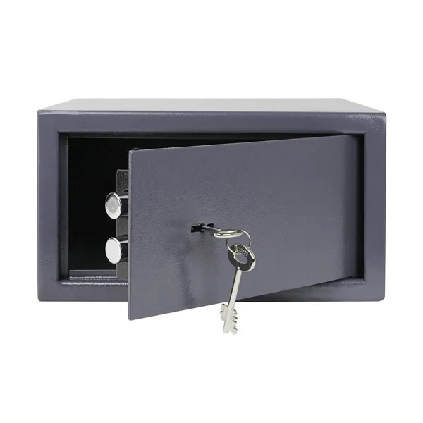 Mini Size Mechanical Security Steel Safe Sa 2pcs keys C17BC