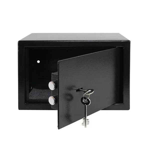 Compact Size Mechanical Security Steel Safe Sa 2pcs keys C20BC