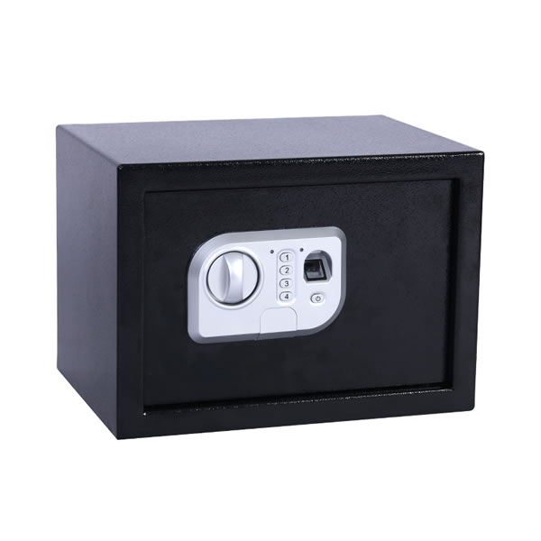 Coffre-fort électronique de taille standard avec serrure à empreintes digitales ou entrée biométrique numérique pour la sécurité du bureau à domicile F25DW