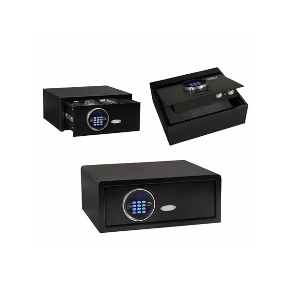 Top Opening 15''Laptop Size Hotel Guest Room Drawer Safes, Steel