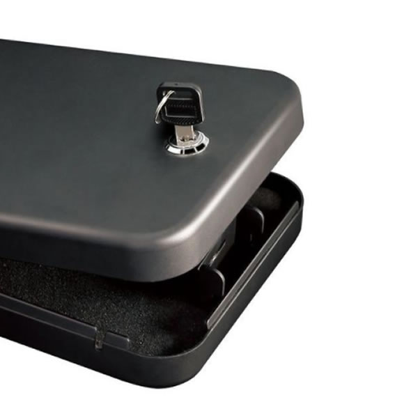 1-Gun Portable Car Key Lock Handgun Safe TSA Travelling Lock Box S45K
