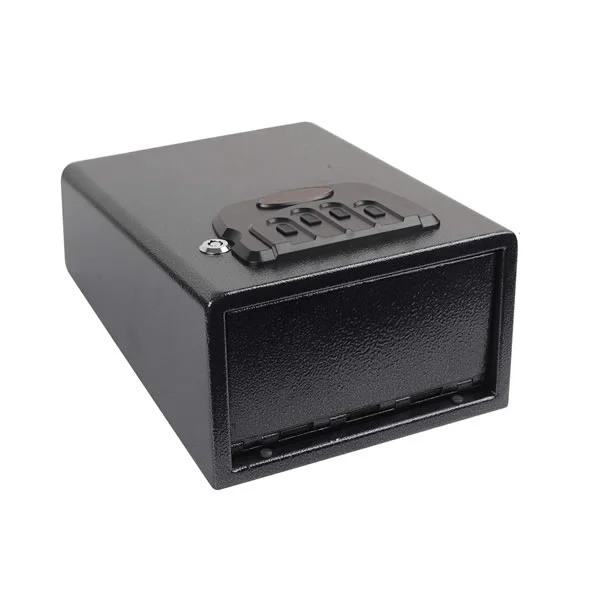 Standard Size Quick Access Pop-Open Pistol Safe, Digital Front Opening Handgun Security Safes S13A