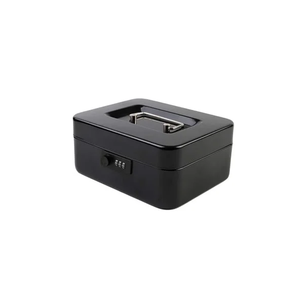 Small Size Cash Box with Removable Money Tray, Money Safe Box with Combination Lock C200-C 