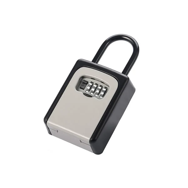 Cutie portabilă de depozitare a cheilor cu combinație cu 4 roți pentru casă, mașină, hotel, Airbnb RK-K122P