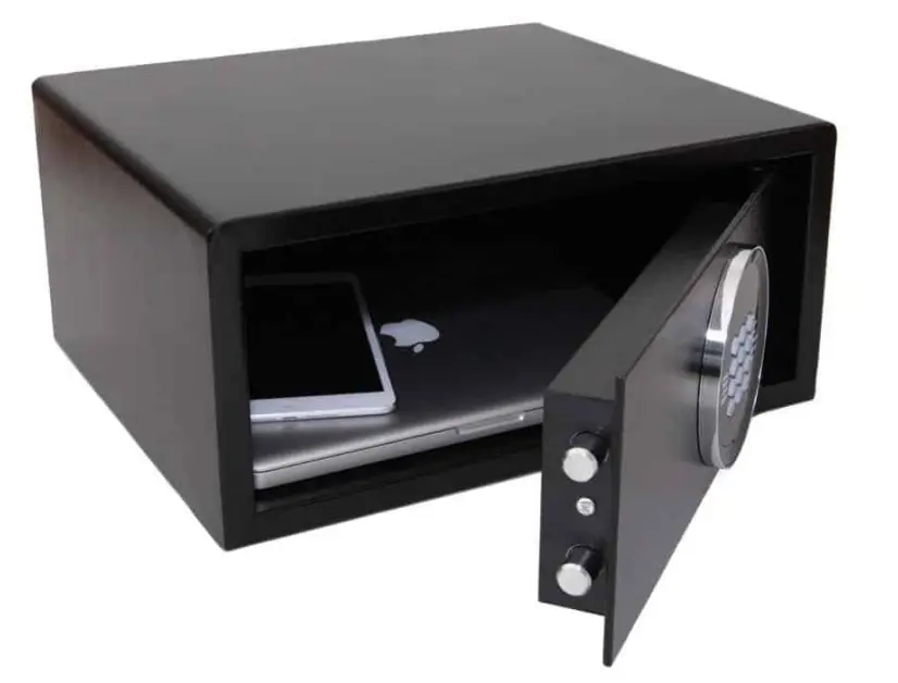 15'' Laptop Size Hotel Guest Room Safes, Steel Security with Hotel-Style Digital Lock H20RA