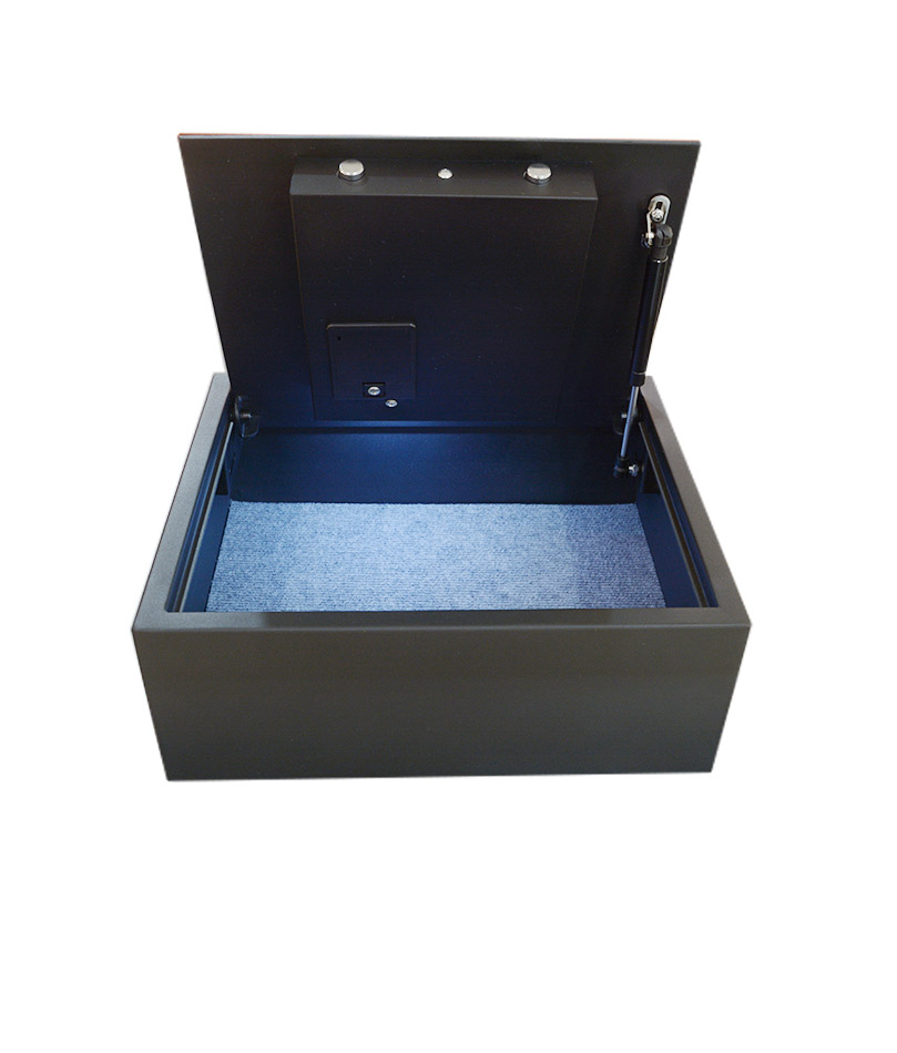 Top Opening 15''Laptop Size Hotel Guest Room Drawer Safes, Steel Security with Hotel-Style Digital Lock H127RA