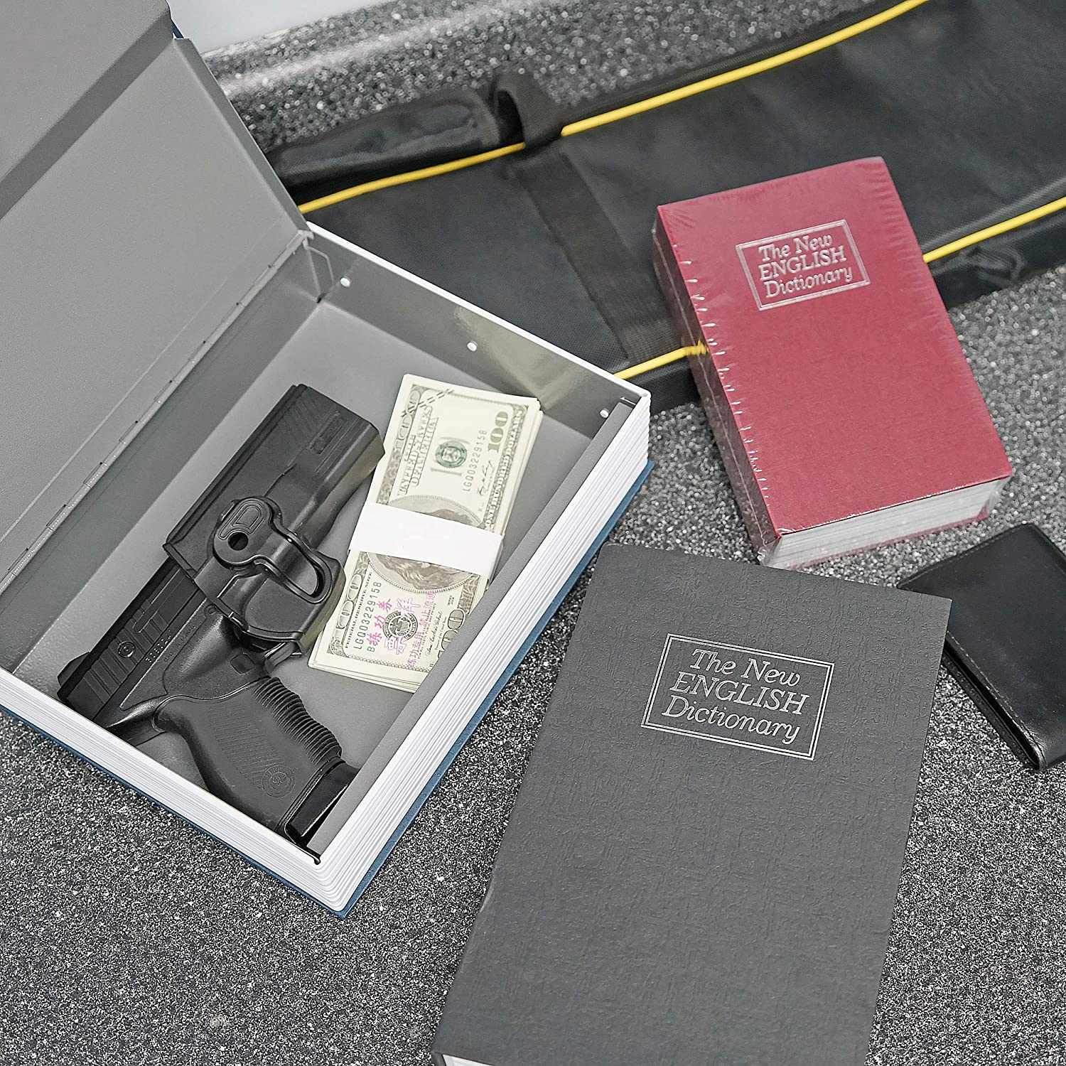 Dictionary Hollow Book Safe With Lock & Key – Large, Diversion Safe