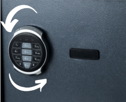 Standard Size Electronic Security Steel Safe For Home Office Safety C25AD