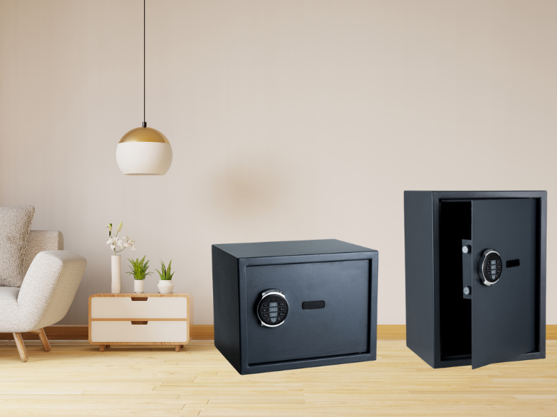 Standard Size Electronic Security Steel Safe For Home Office Safety C25AD