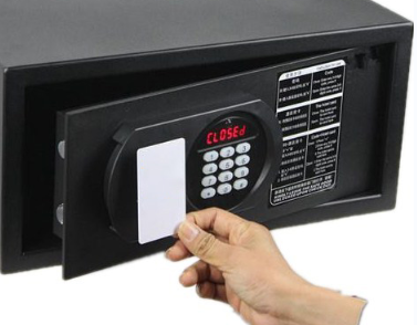 RFID Card Hotel Safes For Guest Room and Personal Use With Card Slot H20RG