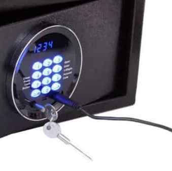 RFID Card Hotel Safes For Guest Room and Personal Use With Card Slot H20RG