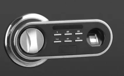 Medium Electronic Biometric Fingerprint Lock Digital Home Combination Steel Safe Box